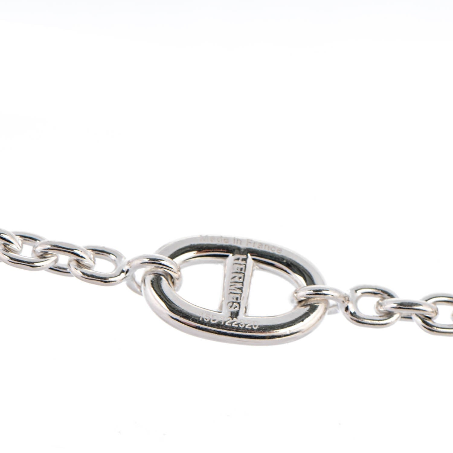Hermes Sterling Silver Farandole Necklace 120 6 of 7