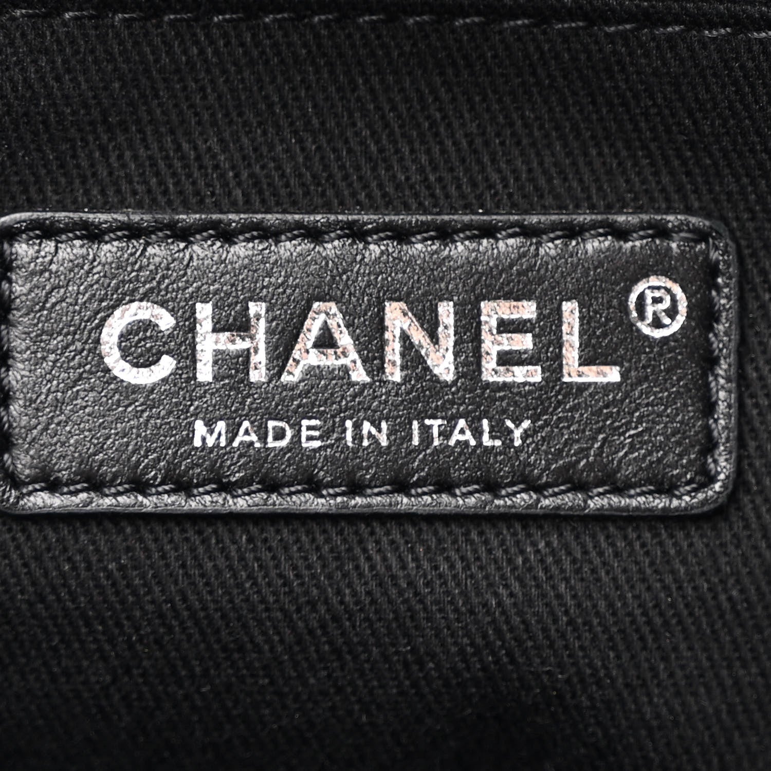 Chanel Canvas Pearl Medium Deauville Tote Black 6 of 12