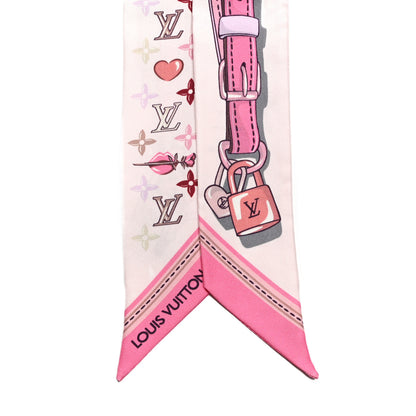 Louis Vuitton Silk Monogram A la Folie BB Bandeau Light Pink 2 of 3
