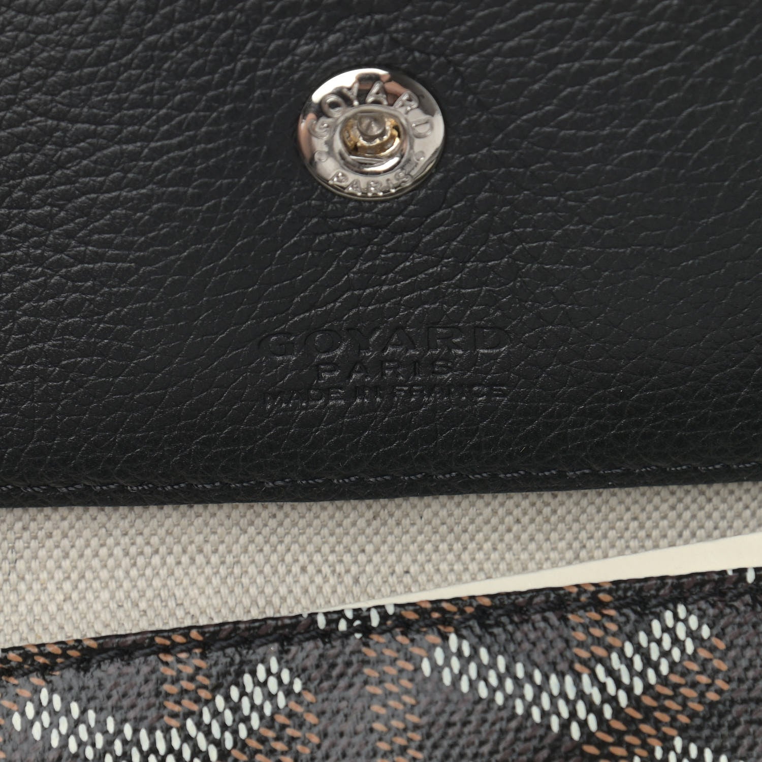 Goyard Goyardine Saint Louis PM Black 8 of 11