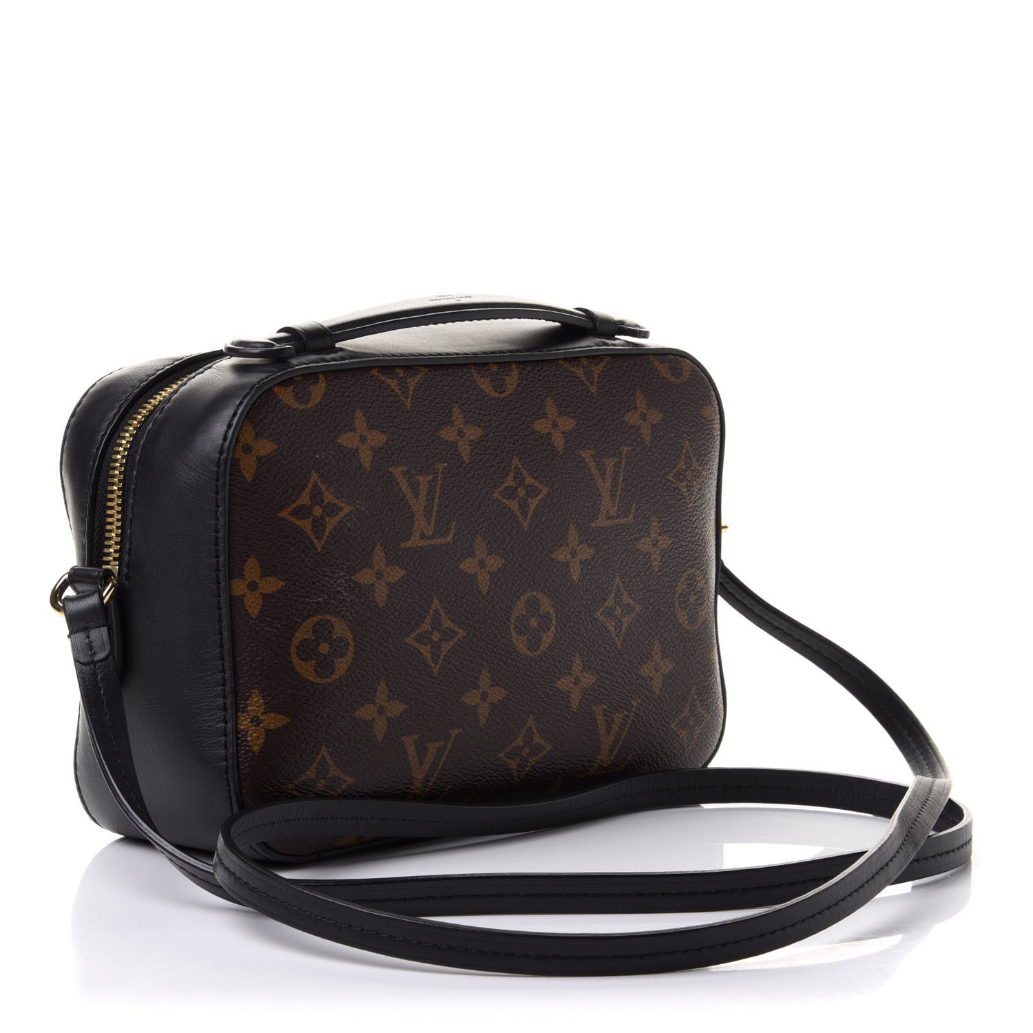 Louis Vuitton Monogram Saintonge Black 3 of 10