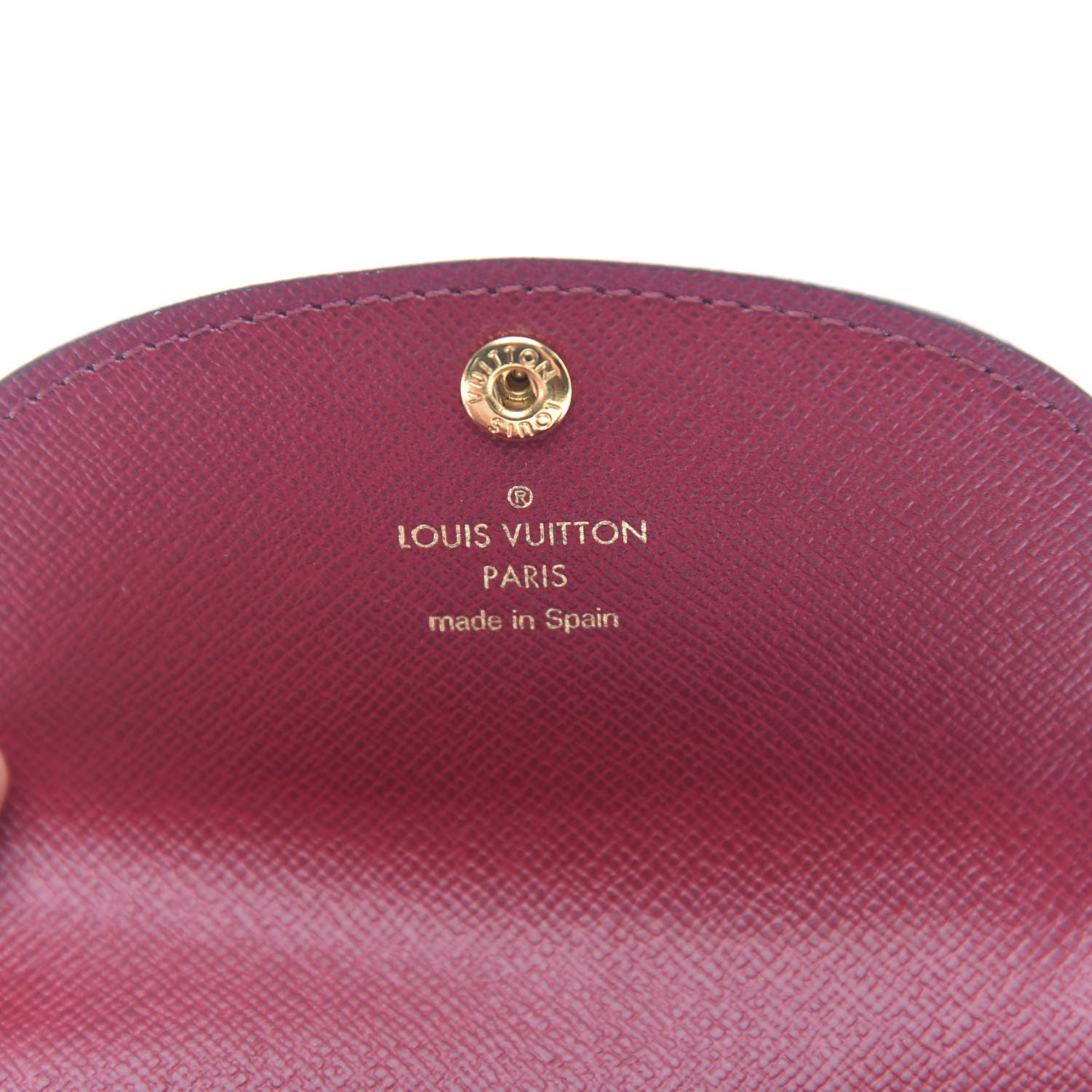 Louis Vuitton Monogram Rosalie Coin Purse Fuchsia 7 of 8