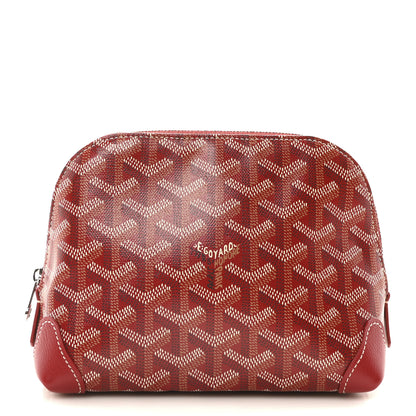 Goyard Goyardine Vendome Toiletry Pouch Red 1 of 9