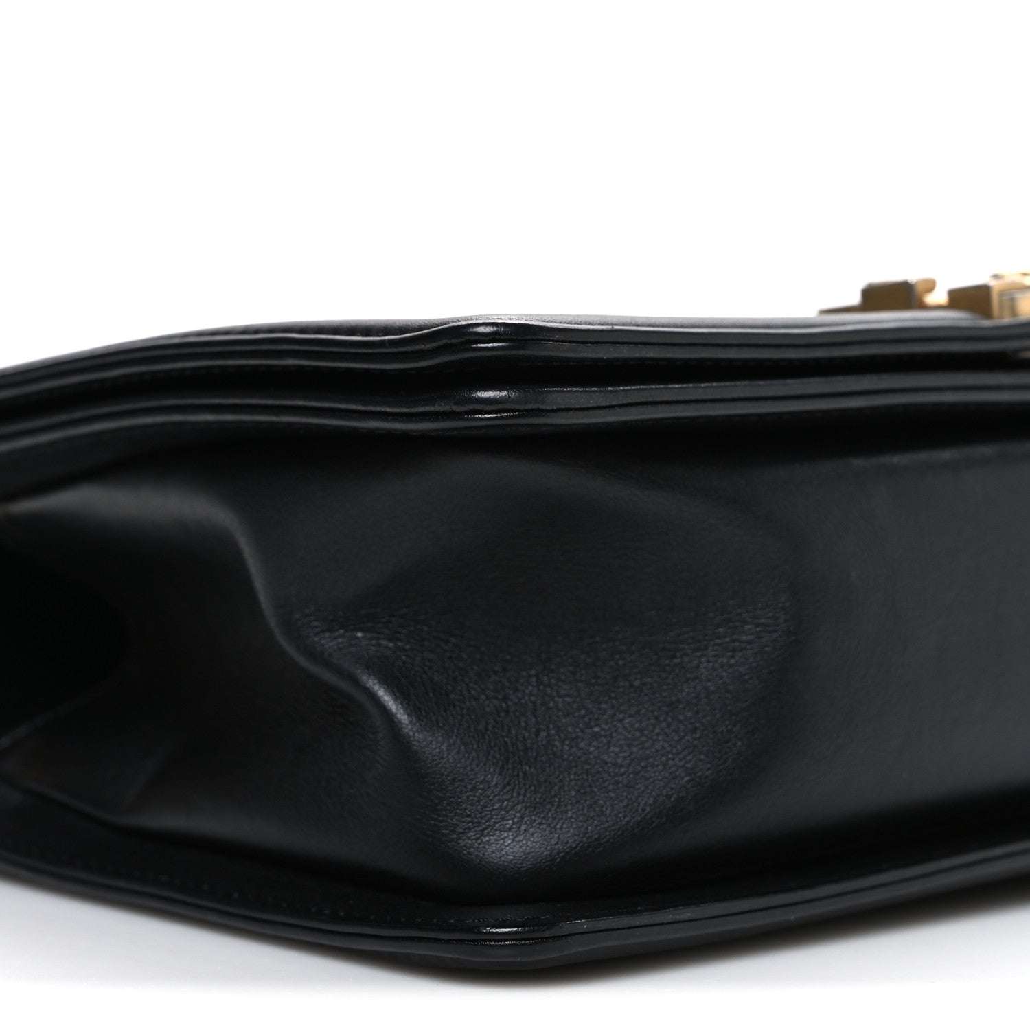 Chanel Calfskin Quilted Medium Boy Flap Black 9 of 10
