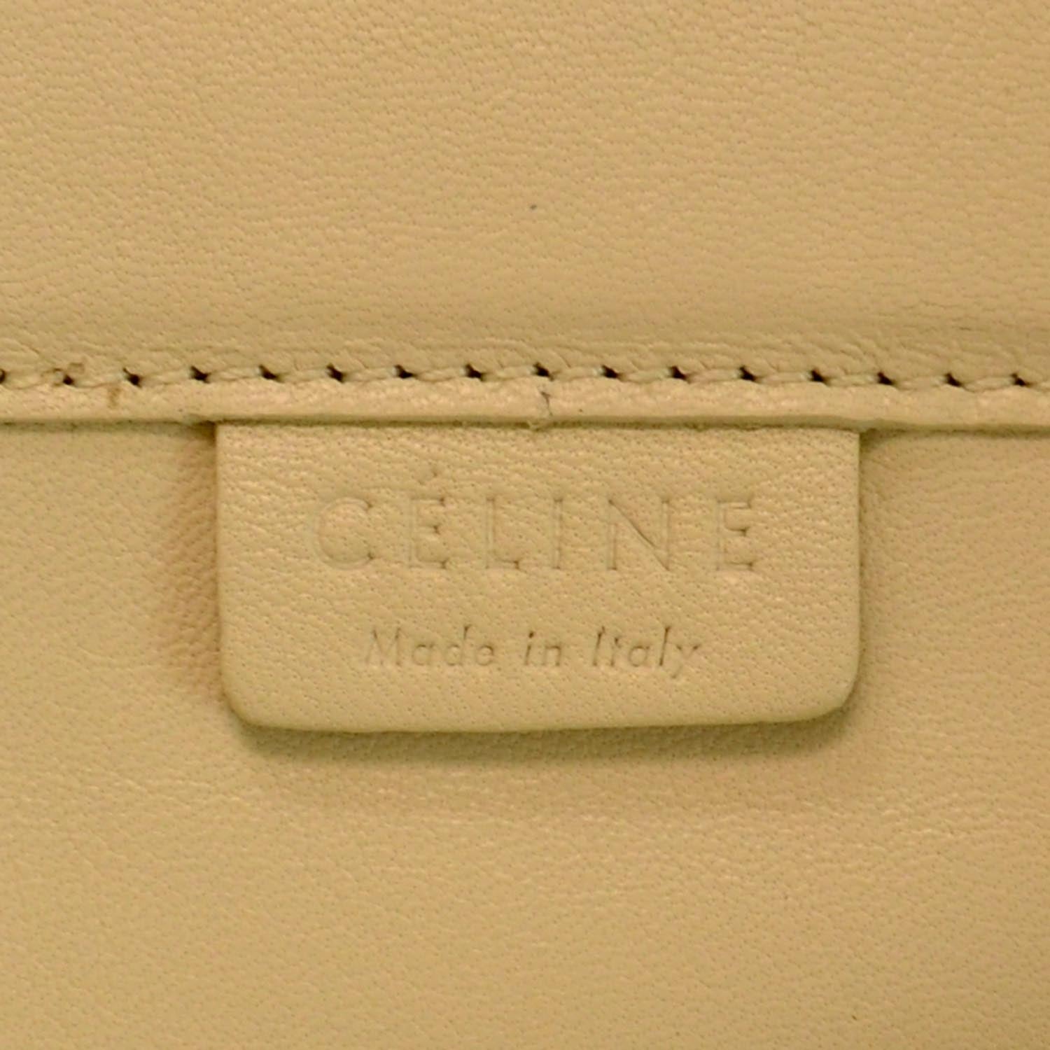 Celine Lambskin Rabbit Fur Vertical Cabas 6 of 8