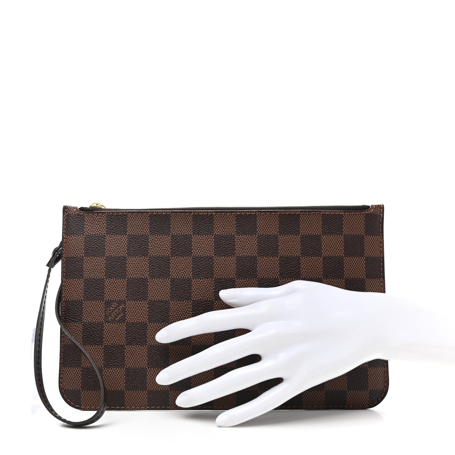 Louis Vuitton Damier Ebene Neverfull MM GM Pochette 2 of 7