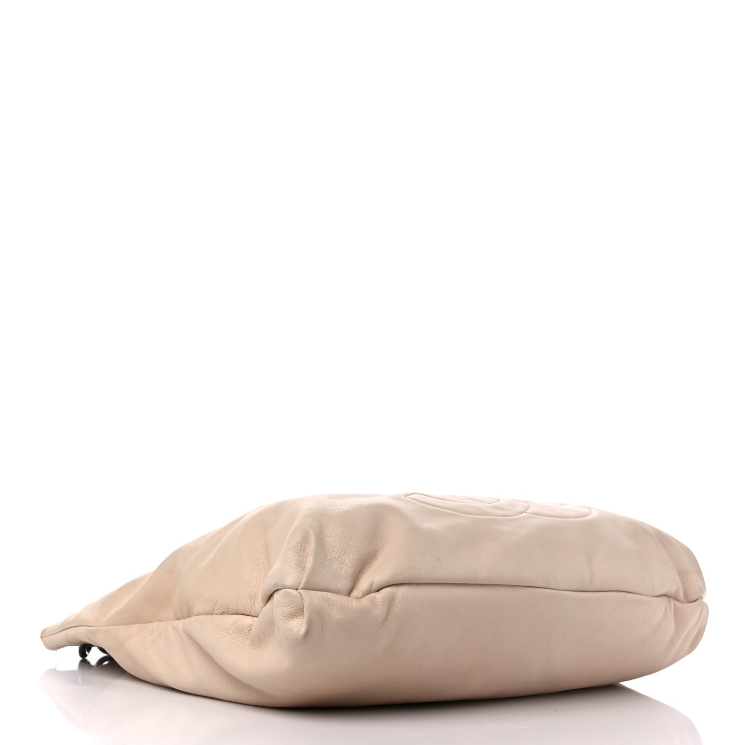 Chanel Lambskin Soft and Chain Large Hobo Beige 4 of 17