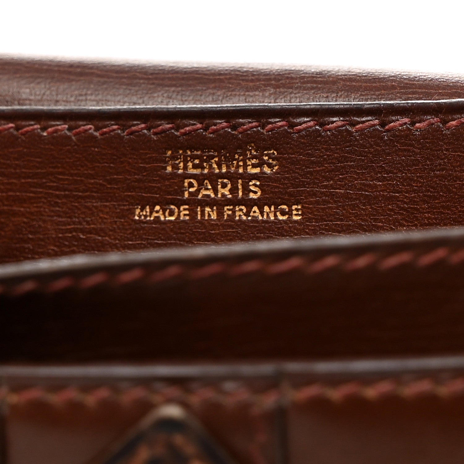 Hermes Box Bearn Gusset Wallet Havane 6 of 10