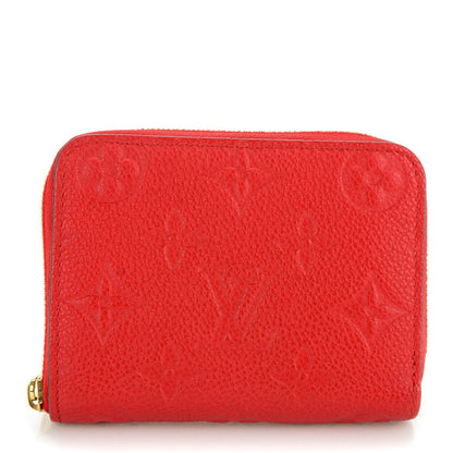 Louis Vuitton Empreinte Zippy Coin Purse Cherry 1 of 7