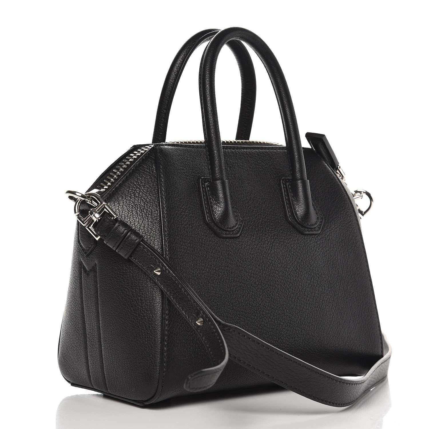 Givenchy Sugar Goatskin Mini Antigona Black 3 of 9