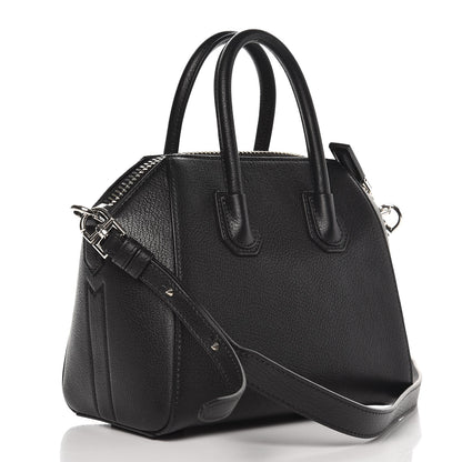 Givenchy Sugar Goatskin Mini Antigona Black 3 of 9