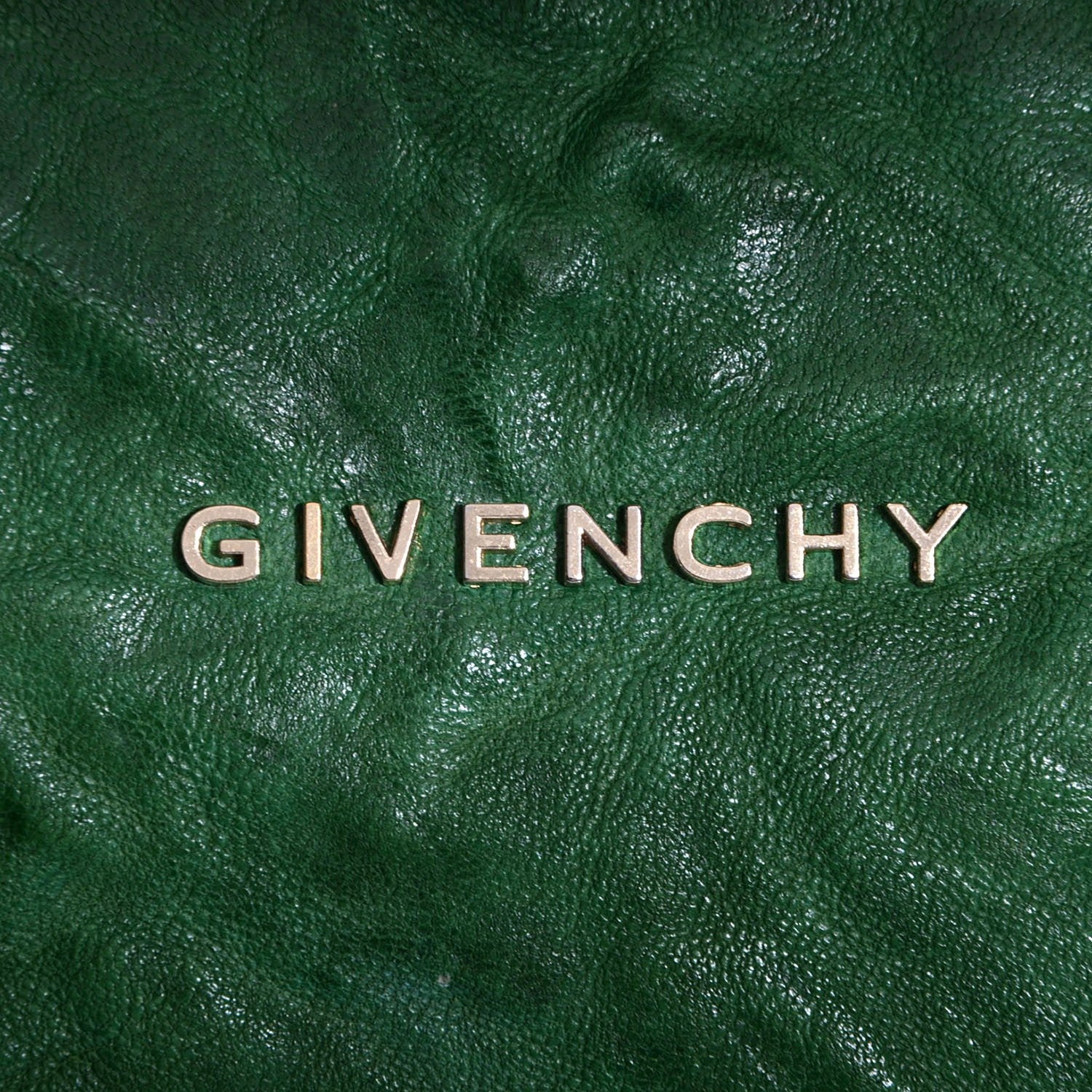 Givenchy Tumbled Sheepskin Medium Pandora Emerald 6 of 9