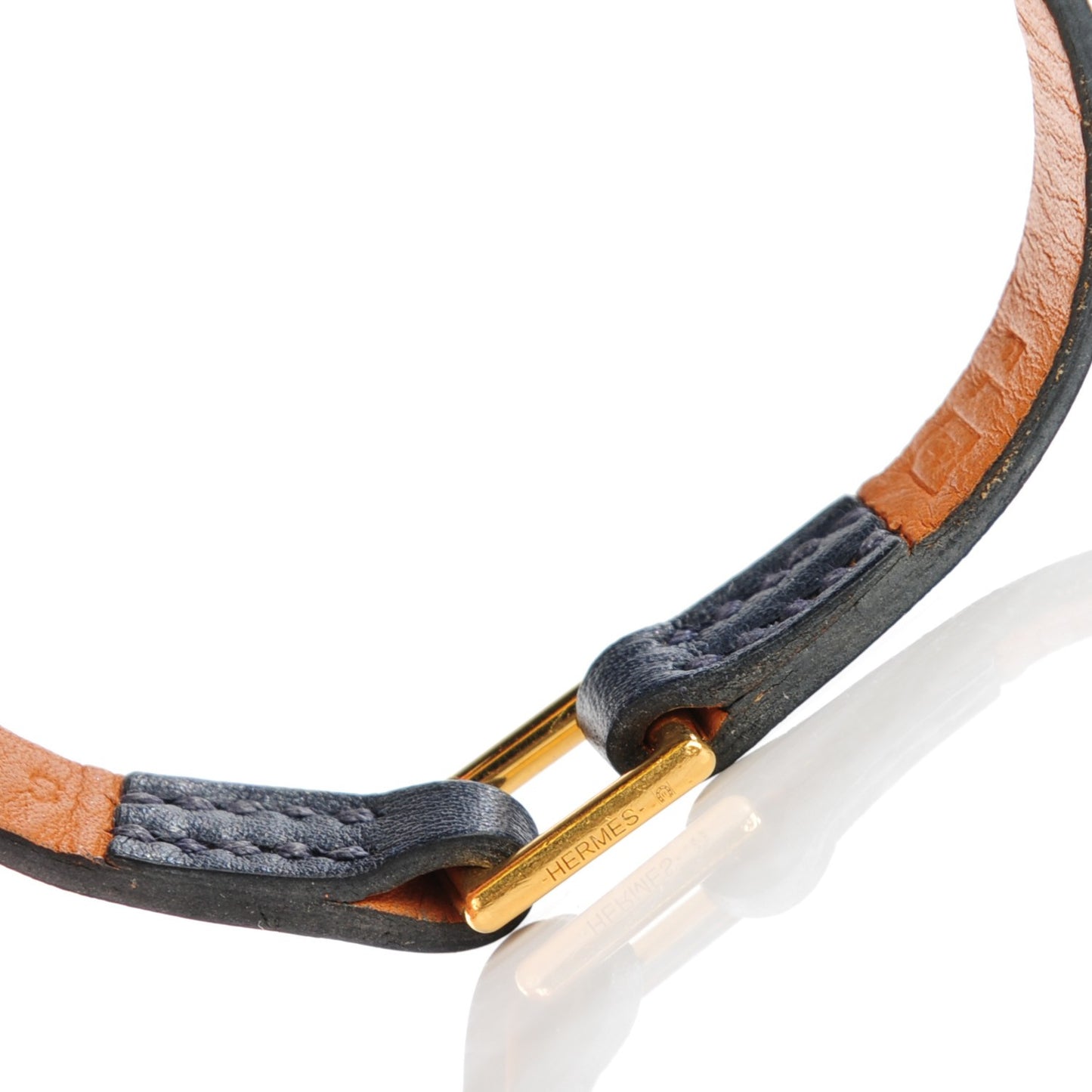 Veau Swift Micro Rivale Bracelet S Bleu Saphir