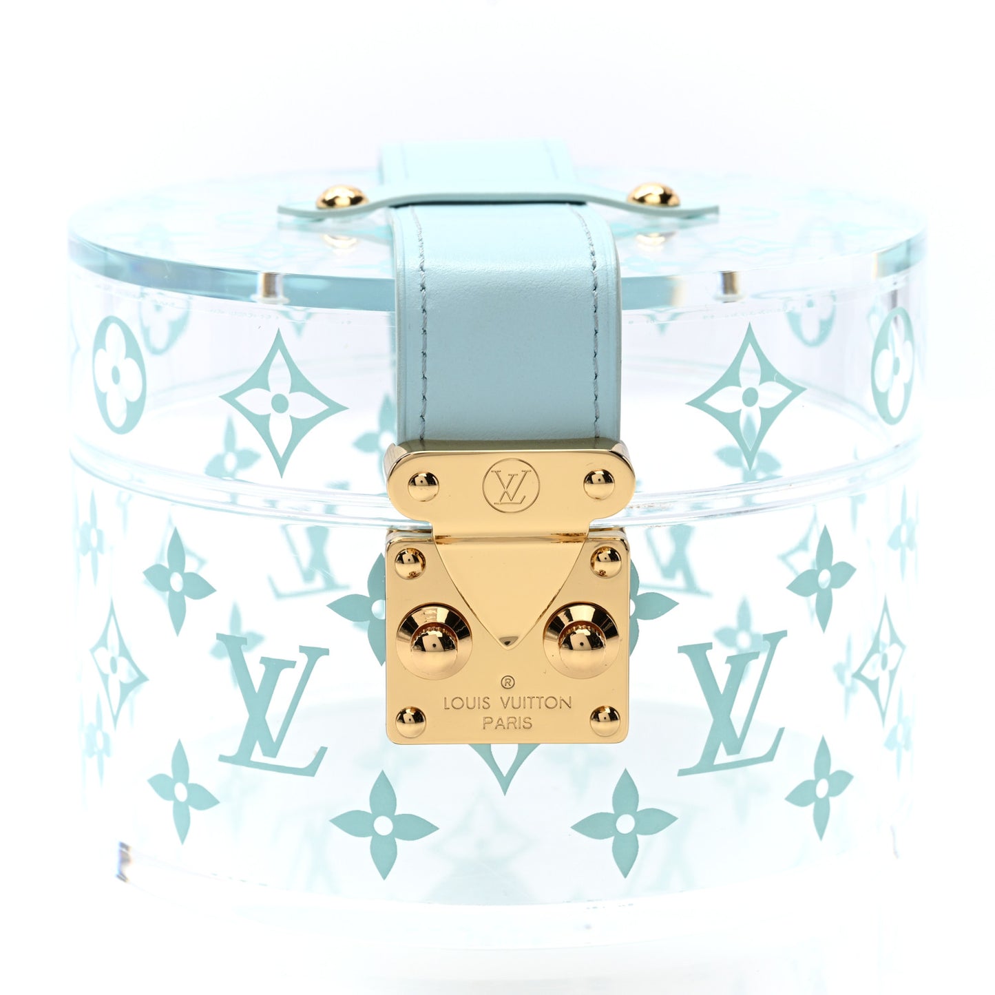 Transparent Plexiglass Box Scott Blue