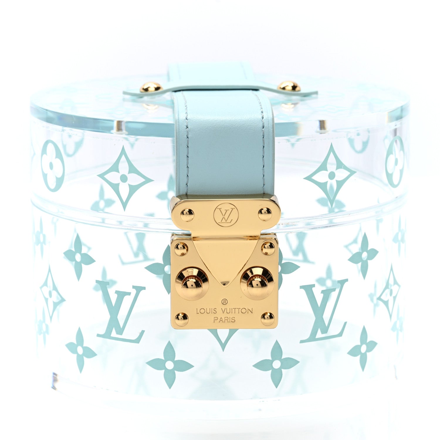 Louis Vuitton Transparent Plexiglass Box Scott Blue 1 of 6