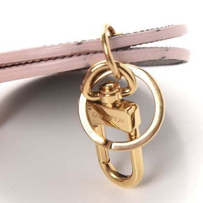 Louis Vuitton Monogram LV Mirror Bag Charm Key Holder Rose Ballerine 5 of 5