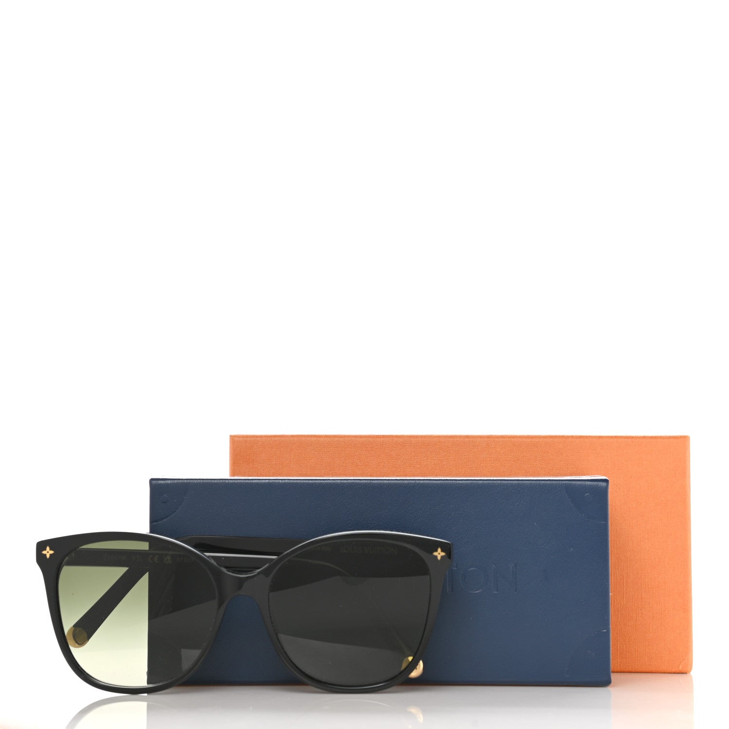 Louis Vuitton Acetate My Monogram Light Cat Eye Sunglasses Z1657W Black 7 of 7