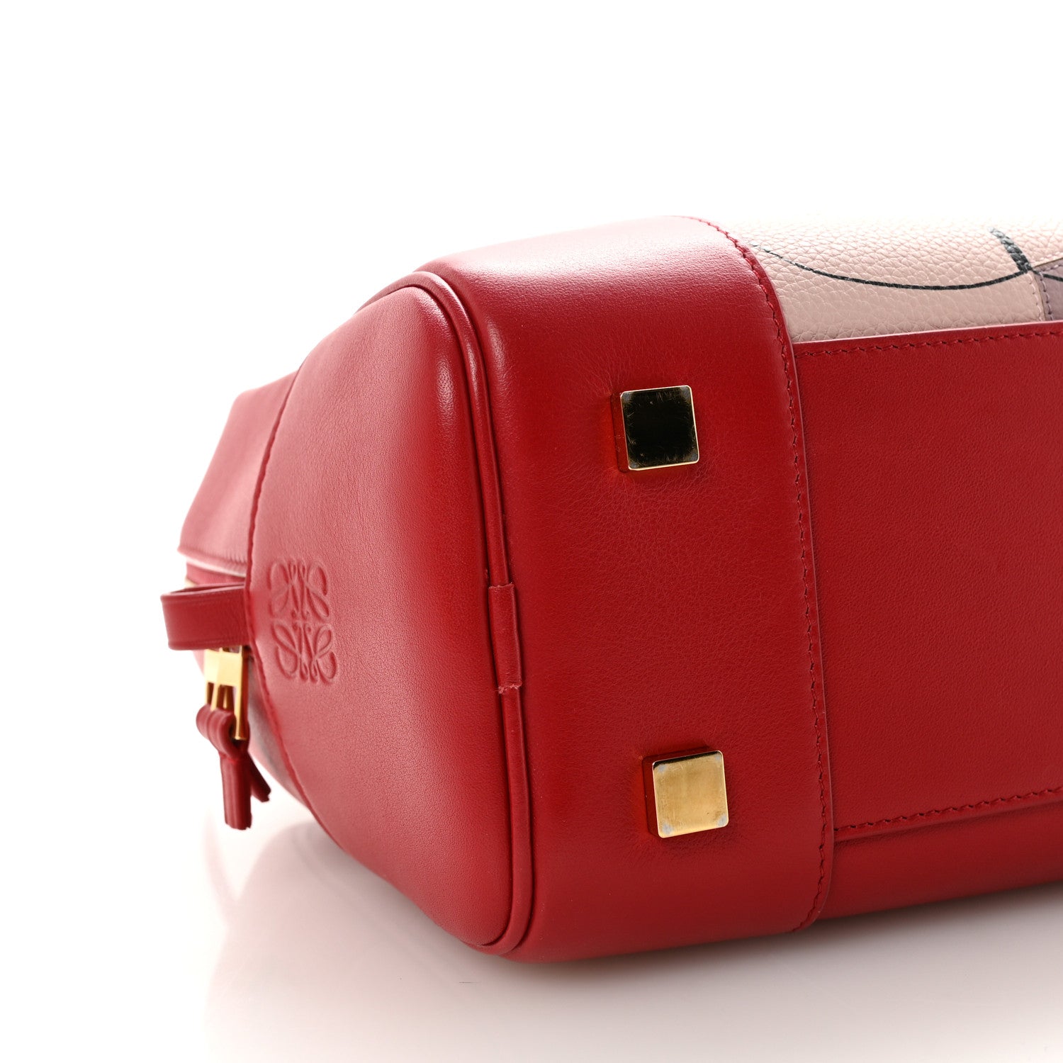 Loewe X SPIRITED AWAY Calfskin Bo Mouse Amazona 19 Red 8 of 9