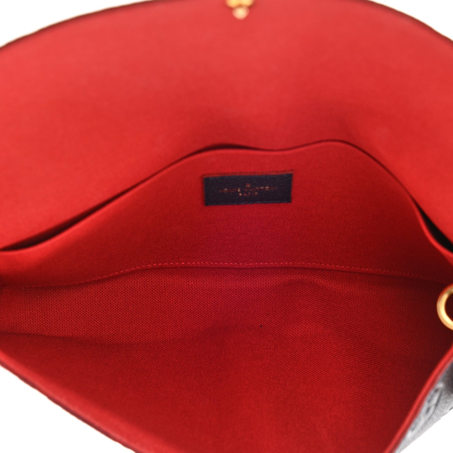 Empreinte Pochette Felicie Chain Wallet Marine Rouge
