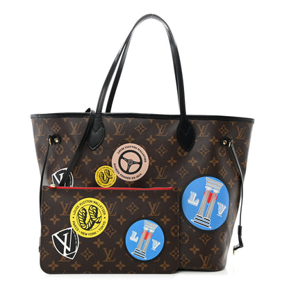 Louis Vuitton Monogram My LV World Tour Neverfull MM 1 of 14
