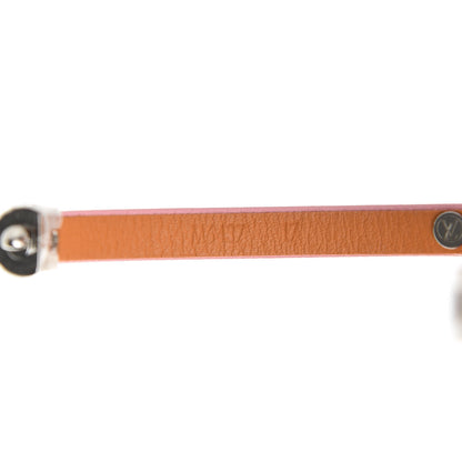 Louis Vuitton Calfskin Yummy LV Bracelet 17 Pink 6 of 8