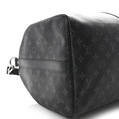 Louis Vuitton Monogram Eclipse Keepall Bandouliere 55 7 of 8