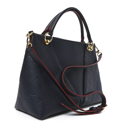 Louis Vuitton Empreinte V Tote MM Marine Rouge 3 of 9