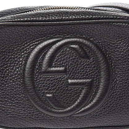 Gucci Pebbled Calfskin Mini Soho Disco Bag Black 12 of 12
