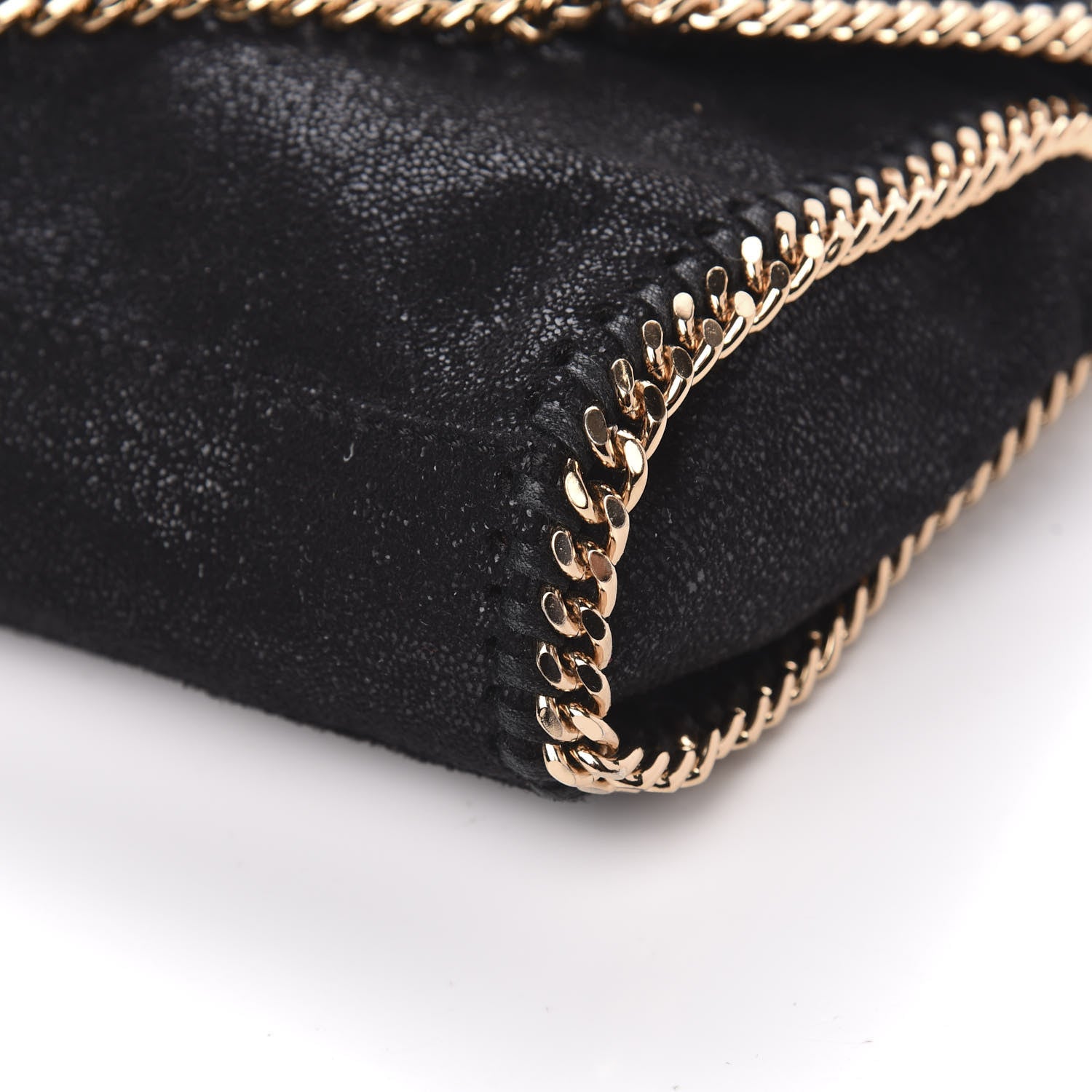 Stella McCartney Shaggy Deer Falabella Mini Crossbody Bag Black 8 of 9