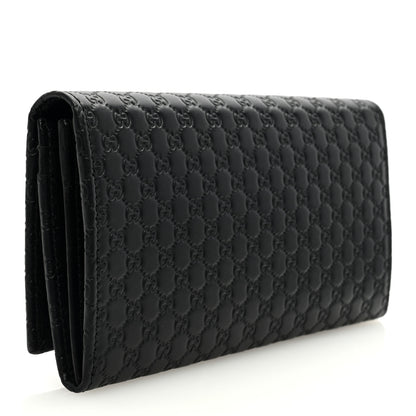 Gucci Soft Microguccissima Continental Wallet Black 3 of 8