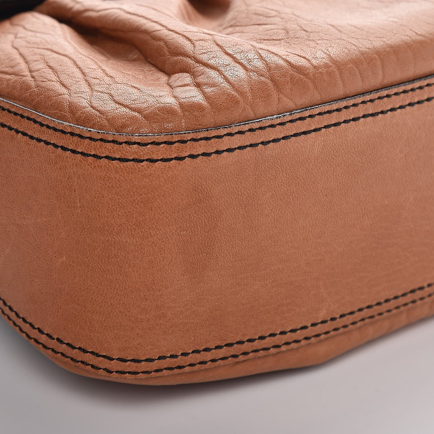 Nappa Patent B Bag Osso Black