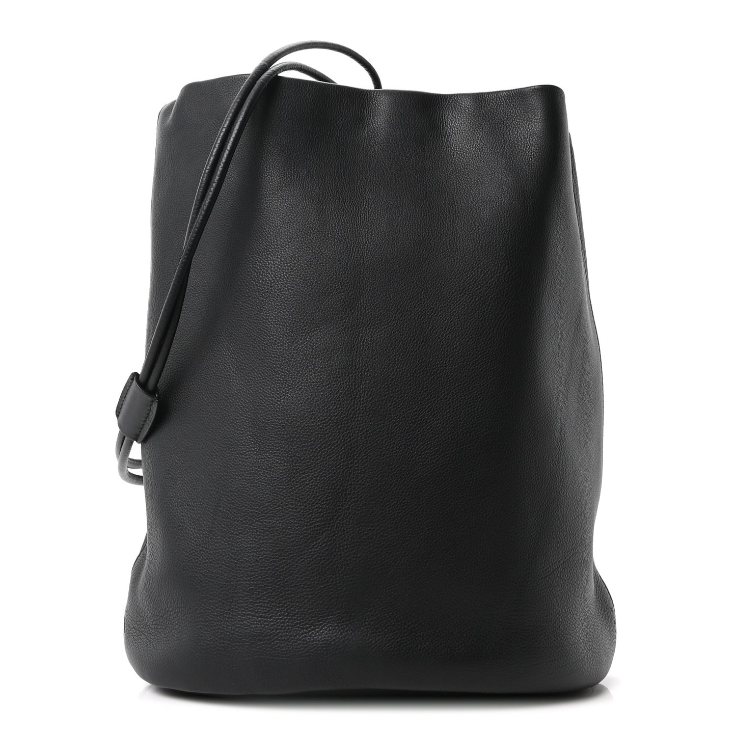 Grained Calfskin Joe Backpack Black