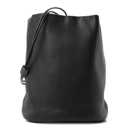 The Row Grained Calfskin Joe Backpack Black 1 of 8