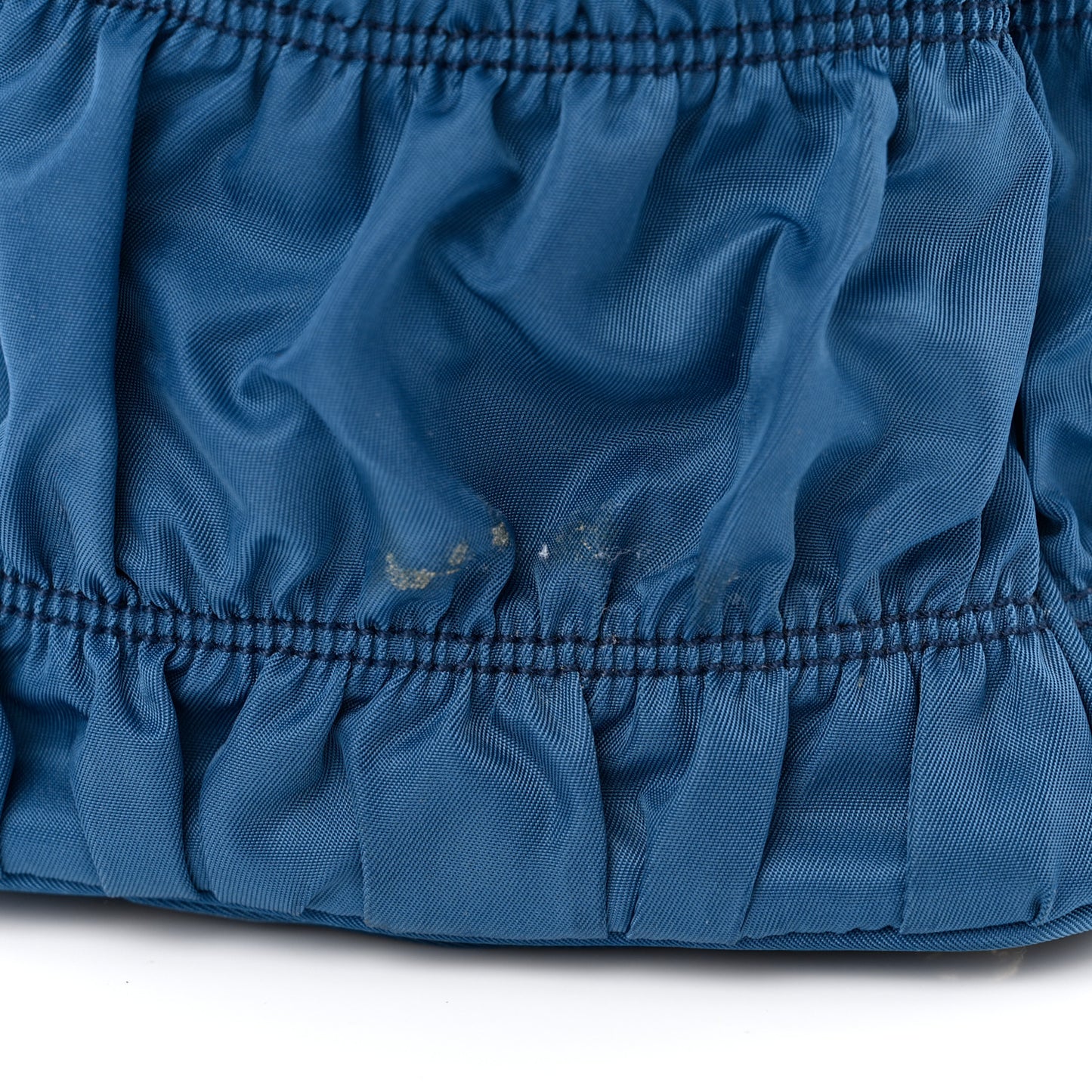 Tessuto Nylon Gaufre Tote Cobalto