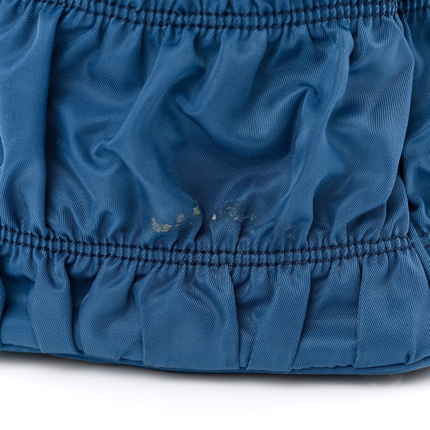 Prada Tessuto Nylon Gaufre Tote Cobalto 14 of 14