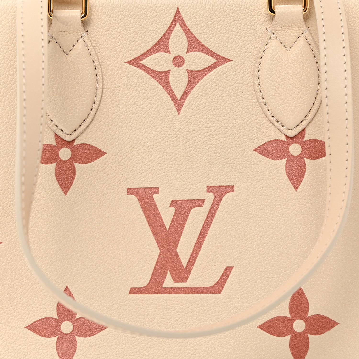 Louis Vuitton LOUIS VUITTON Empreinte Monogram Giant Onthego MM Creme Rose Trianon 7 of 9