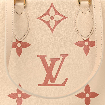 Louis Vuitton LOUIS VUITTON Empreinte Monogram Giant Onthego MM Creme Rose Trianon 7 of 9