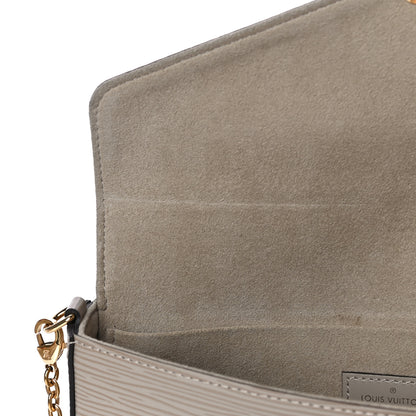 Louis Vuitton Epi Felicie Pochette Chain Wallet Galet 12 of 15