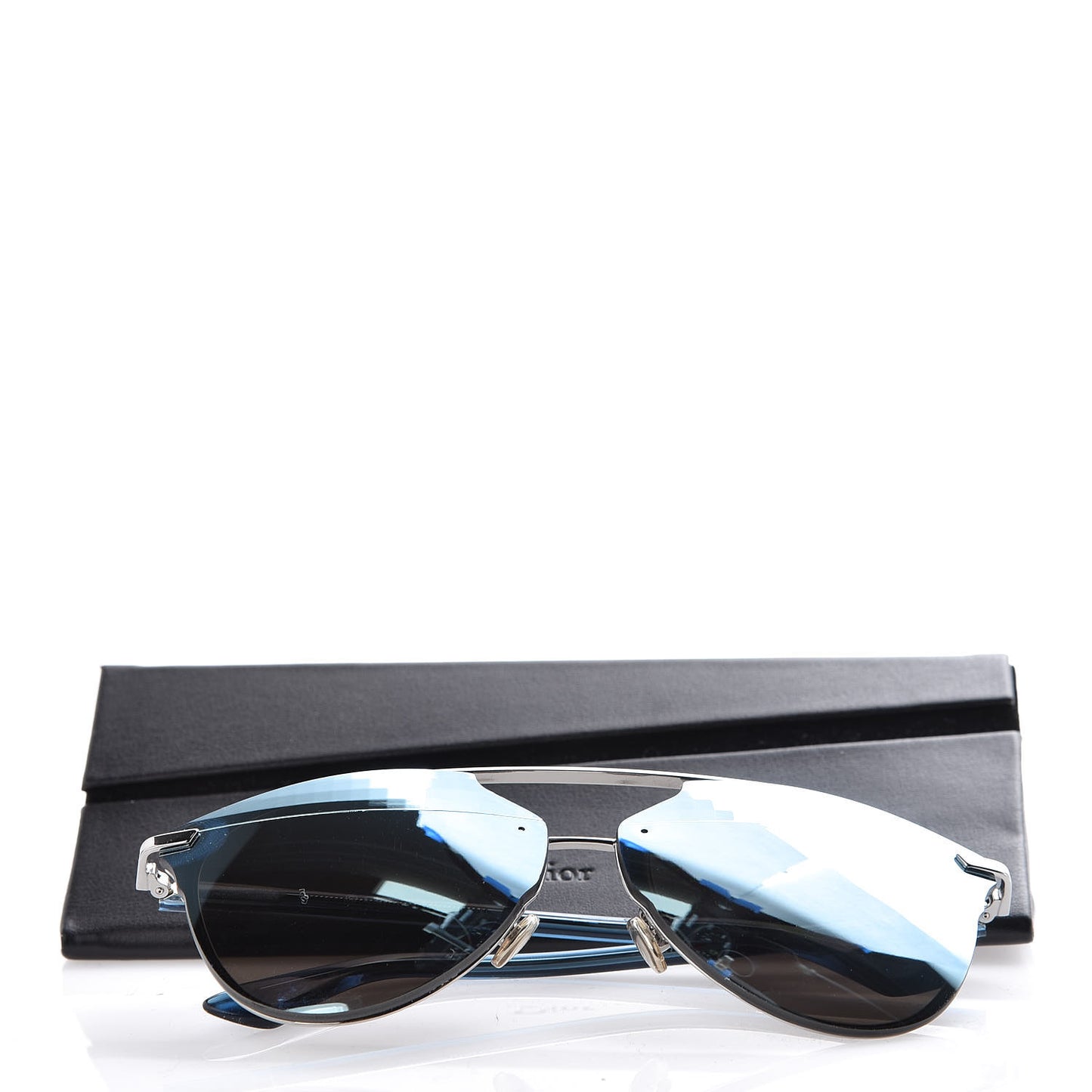 Reflected Prism Sunglasses Blue