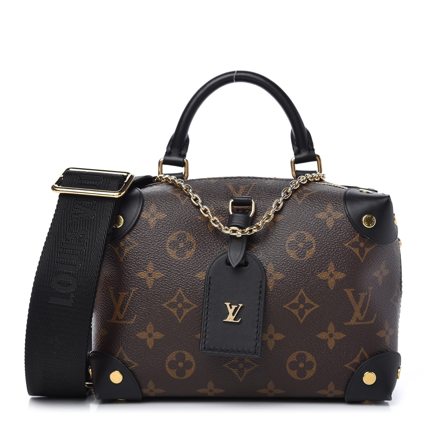 Monogram Petite Malle Souple Black