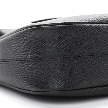 Prada Saffiano Lux Re-Edition 2005 Shoulder Bag Black 9 of 12