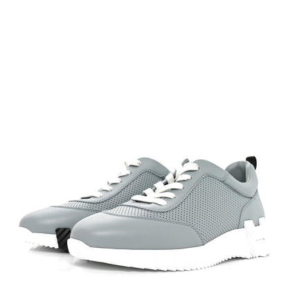 Hermes Calfskin Bouncing Sneakers 38 Bleu Glacier 4 of 8