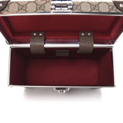 Gucci GG Supreme Monogram Globe-Trotter Beauty Case Brown 4 of 9