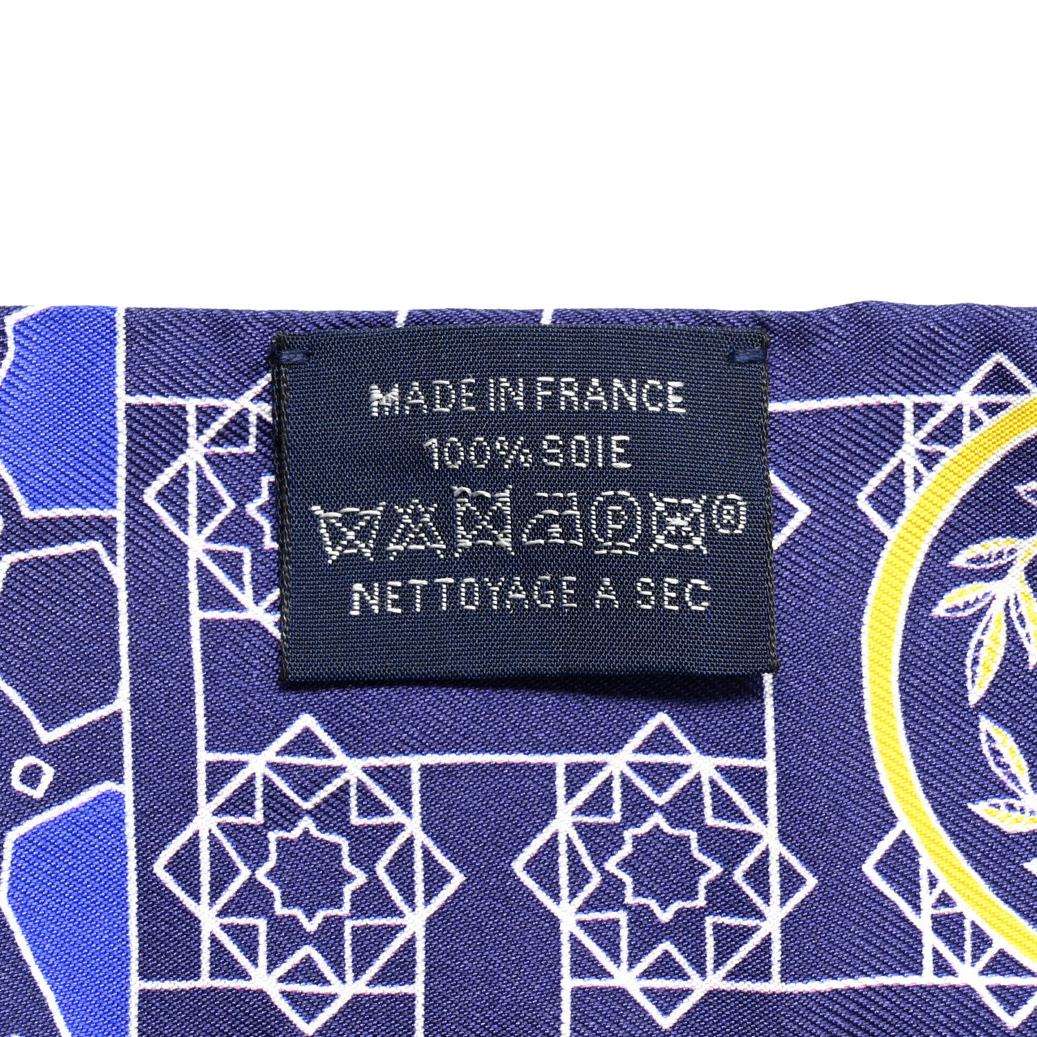 Hermes Silk La Danse Des Amazones Twilly Indigo Jaune Multicolor 3 of 4
