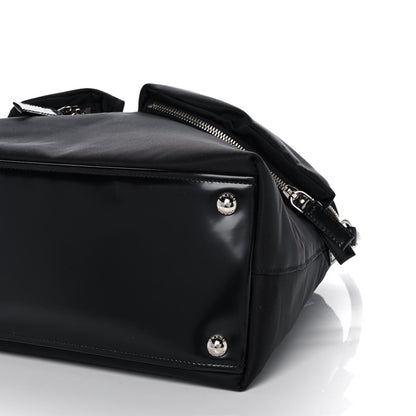 Prada Nylon Tessuto Nappa Symbols Signaux Hobo Bag Black 10 of 10