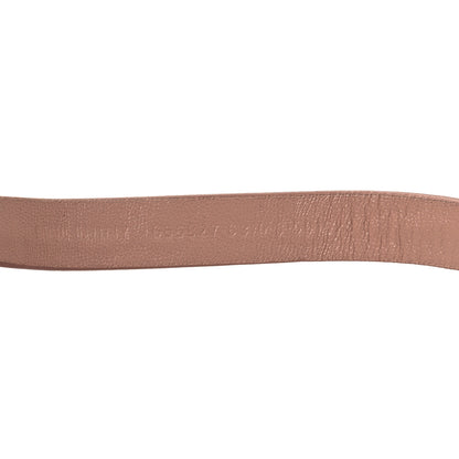 Balenciaga Calfskin Embossed BB Wide Bracelet Pink 6 of 7