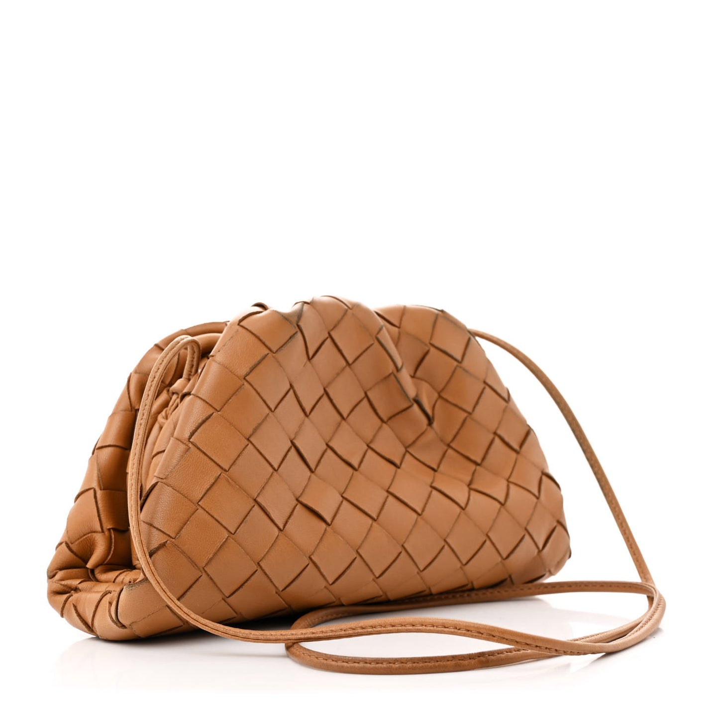 Nappa Intrecciato The Mini Pouch Carmel