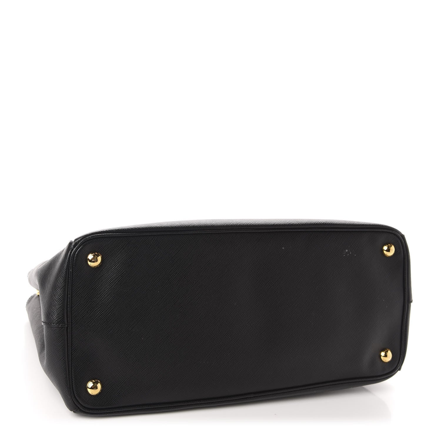 Prada Saffiano Medium Galleria Double Zip Tote Black 4 of 13