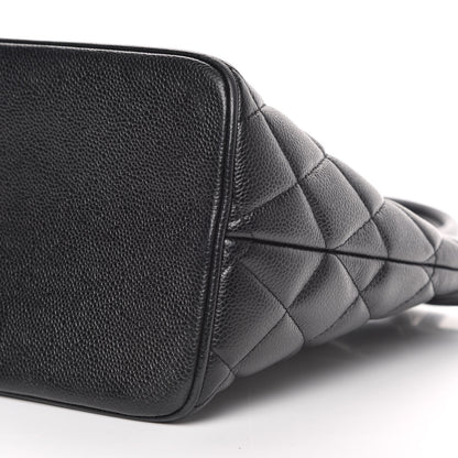Chanel Caviar Quilted Medallion Tote Black 8 of 14