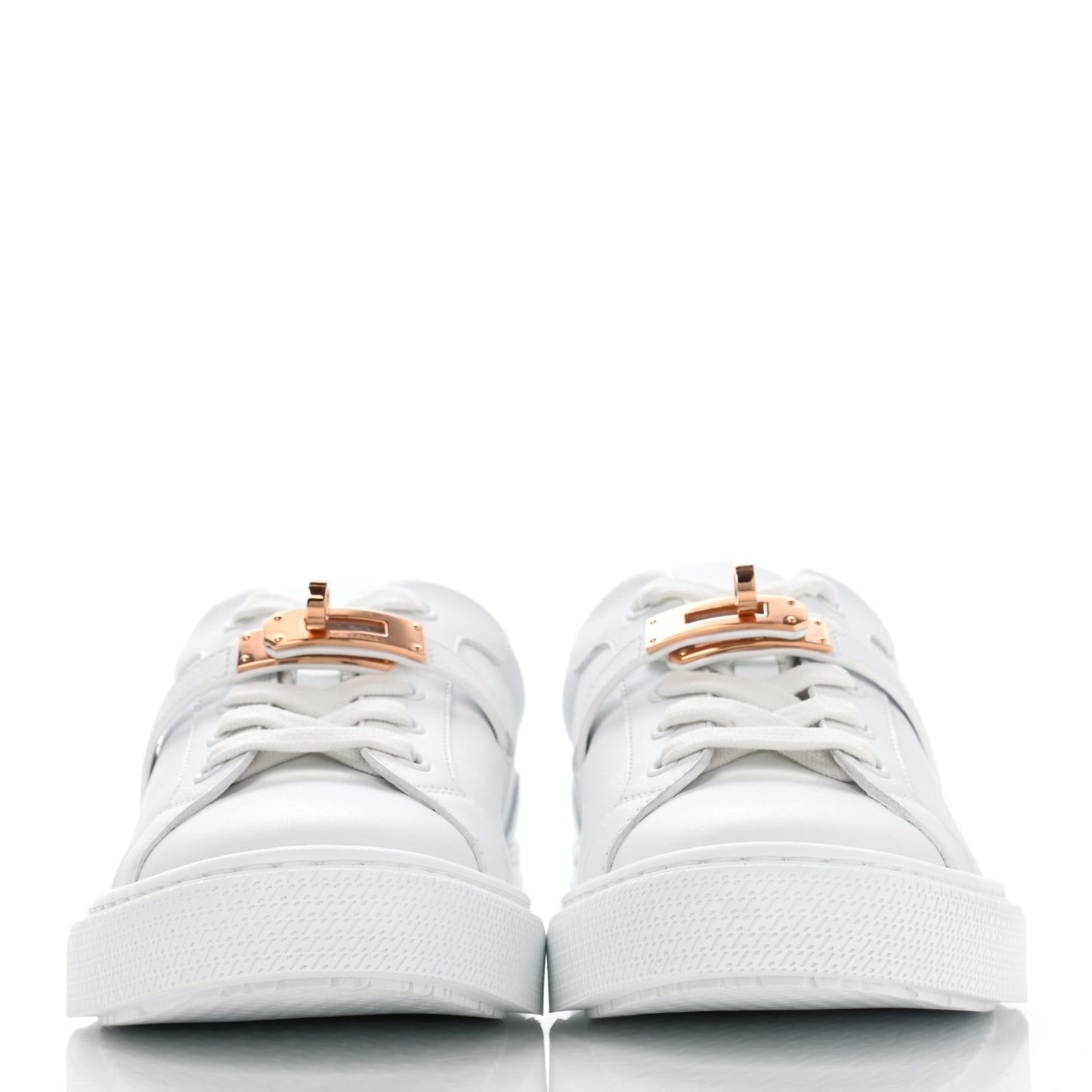 Calfskin Day Sneakers 37.5 White